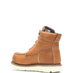 Wolverine Boots: Men's W200051 Tan Soft Toe I-90 Durashocks 6" Work Boot -Work Shoe Store wbsm w201097 082720 f20 225edit 1