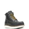 Wolverine Boots: Men's W200147 Black Soft Toe I-90 Durashocks 6" Work Boot -Work Shoe Store wbsm w201143 082720 f20 045edit