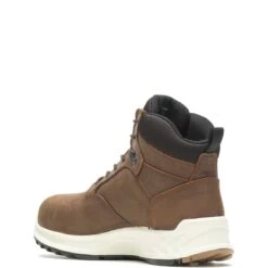 Wolverine Boots: Men's W200062 Brown Soft Toe 6" Shiftplus LX Waterproof Work Boot -Work Shoe Store wbsm w201156 072220 f20 225edit 2
