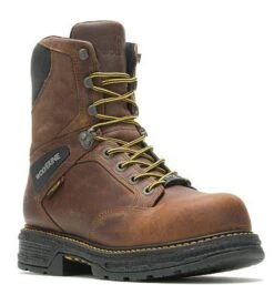 Wolverine Boots: Men's 201177 Tobacco Hellcat CarbonMax Waterproof Work Boot