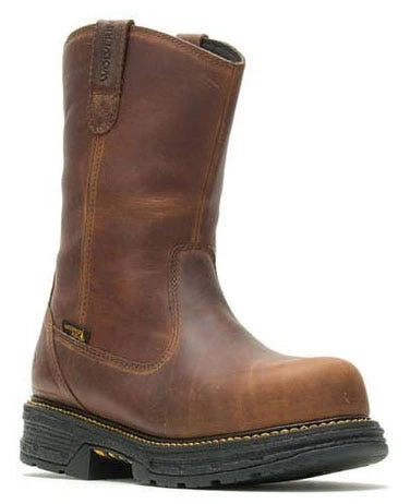 Wolverine Boots: Men's 201178 Tobacco Hellcat CarbonMax Waterproof Wellington Work Boot 3 Wolverine Boots: Men's 201178 Tobacco Hellcat CarbonMax Waterproof Wellington Work Boot
