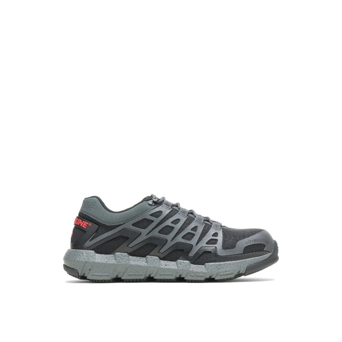 Wolverine Shoes: Men's W211016 Charcoal Composite Toe Rev Vent Ultraspring Durashocks Work Shoe 4 Wolverine Shoes: Men's W211016 Charcoal Composite Toe Rev Vent Ultraspring Durashocks Work Shoe - Image 2