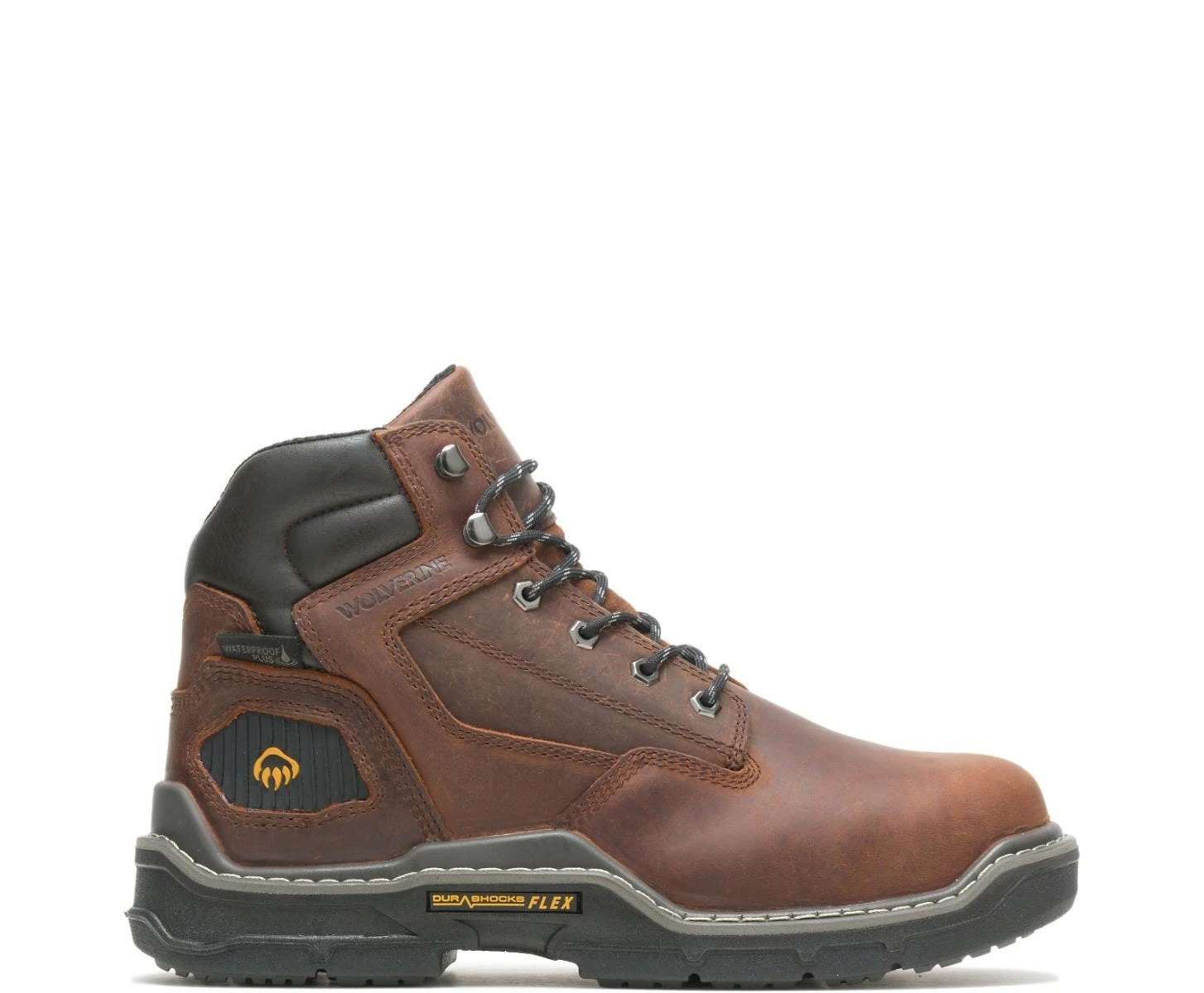 Wolverine Boots: Men's W211107 Peanut Carbonmax Toe Raider Durashocks Insulated 6" Work Boot 4 Wolverine Boots: Men's W211107 Peanut Carbonmax Toe Raider Durashocks Insulated 6" Work Boot - Image 2