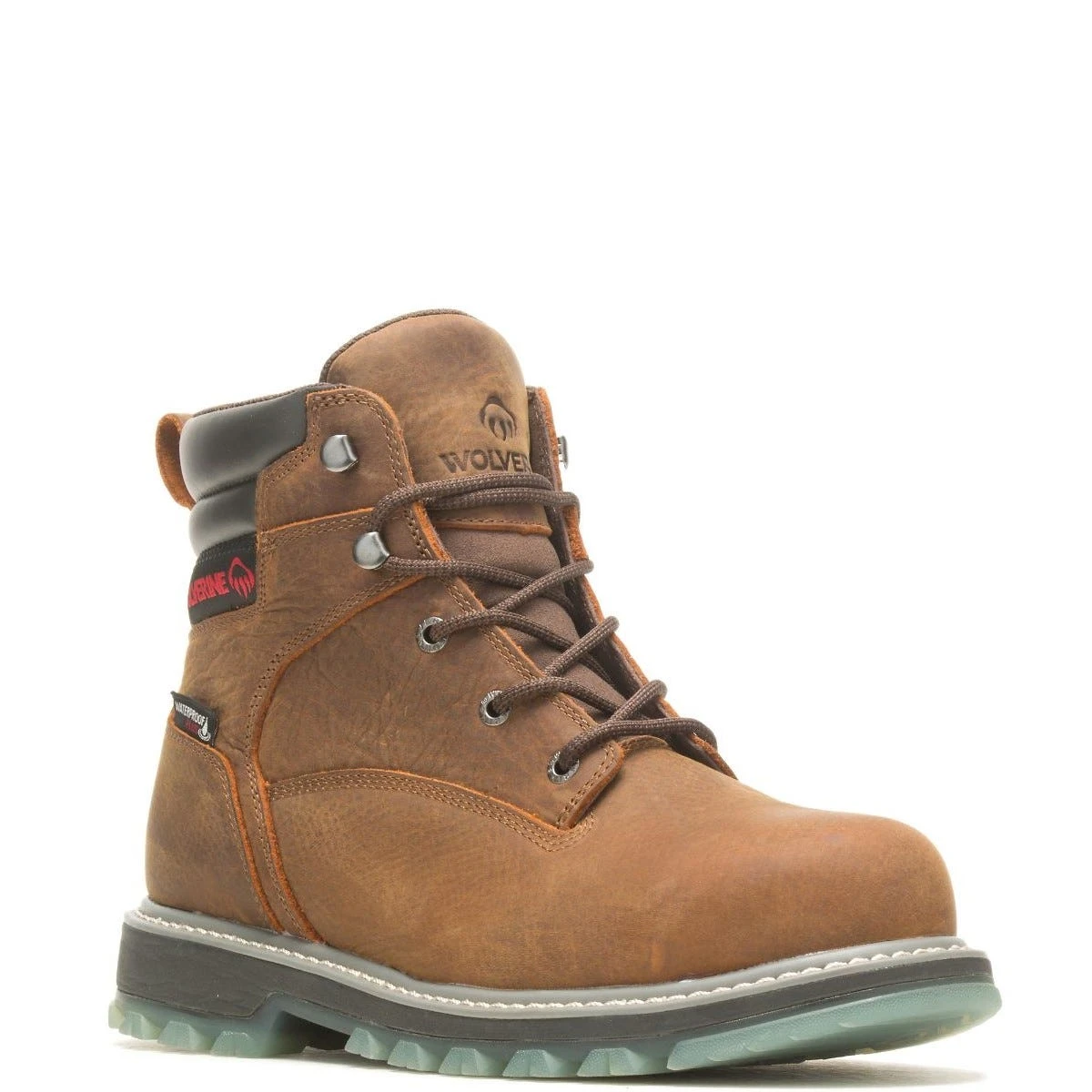 Wolverine Boots: Men's W230012 Sudan Brown Soft Toe Floorhand LX 6" Work Boot 3 Wolverine Boots: Men's W230012 Sudan Brown Soft Toe Floorhand LX 6" Work Boot