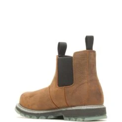 Wolverine Boots: Men's W230014 Sudan Brown Soft Toe Floorhand LX Waterproof Romeo Work Boot -Work Shoe Store wbsm w231018 050222 s23 225edit 2