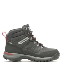 Wolverine Boots: Men's W230027 Black Soft Toe Chisel 2 Waterproof Hiker Work Boot -Work Shoe Store wbsm w231045 032222 s23 000 1 edit
