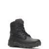 Wolverine Boots: Men's W880406 Black Soft Toe Wilderness 6" Tactical Work Boot -Work Shoe Store wbsm w880406 042022 s23 045edit 1