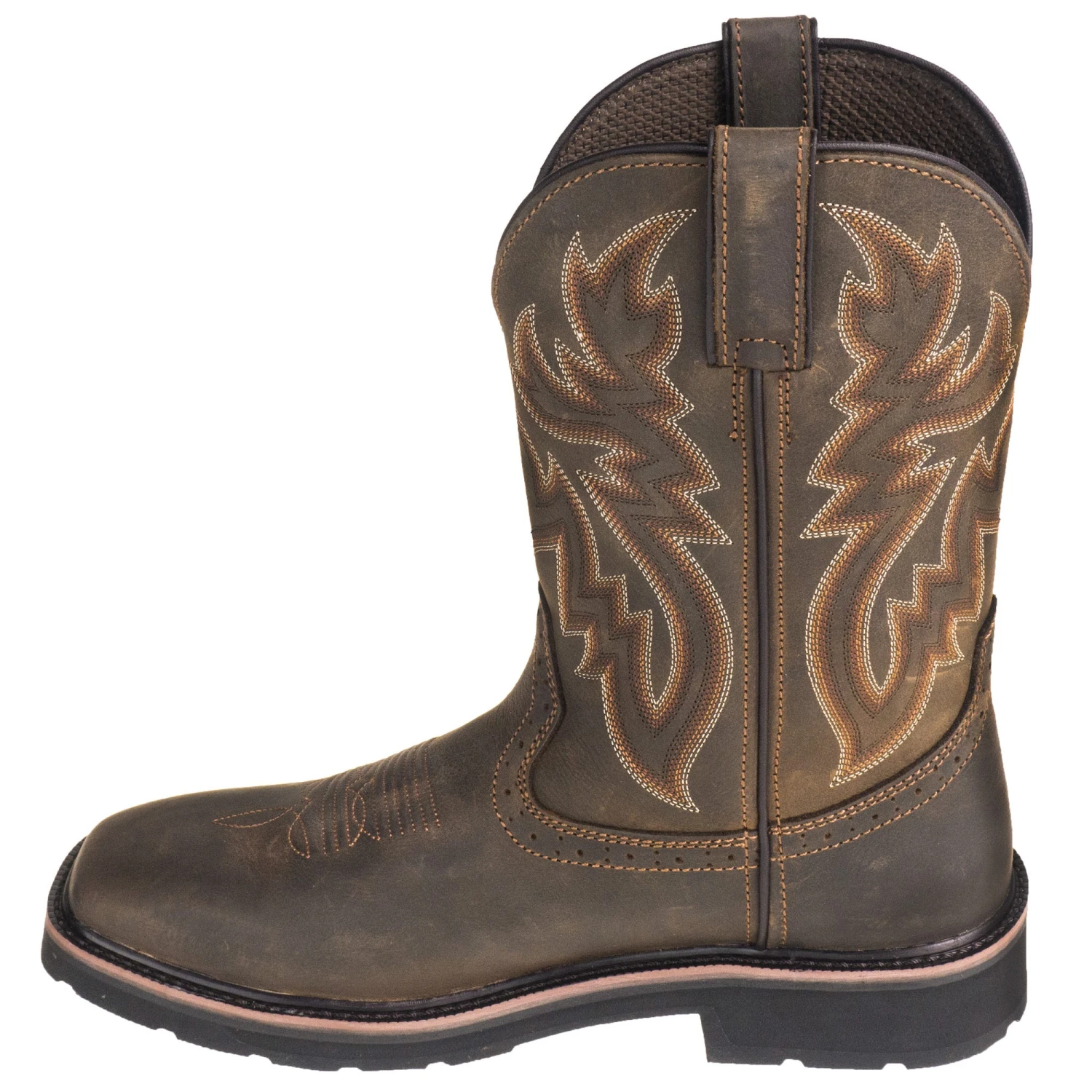 Wolverine Boots: Men's 10702 Steel Toe EH Pull On Rancher Boots 6 Wolverine Boots: Men's 10702 Steel Toe EH Pull On Rancher Boots - Image 4