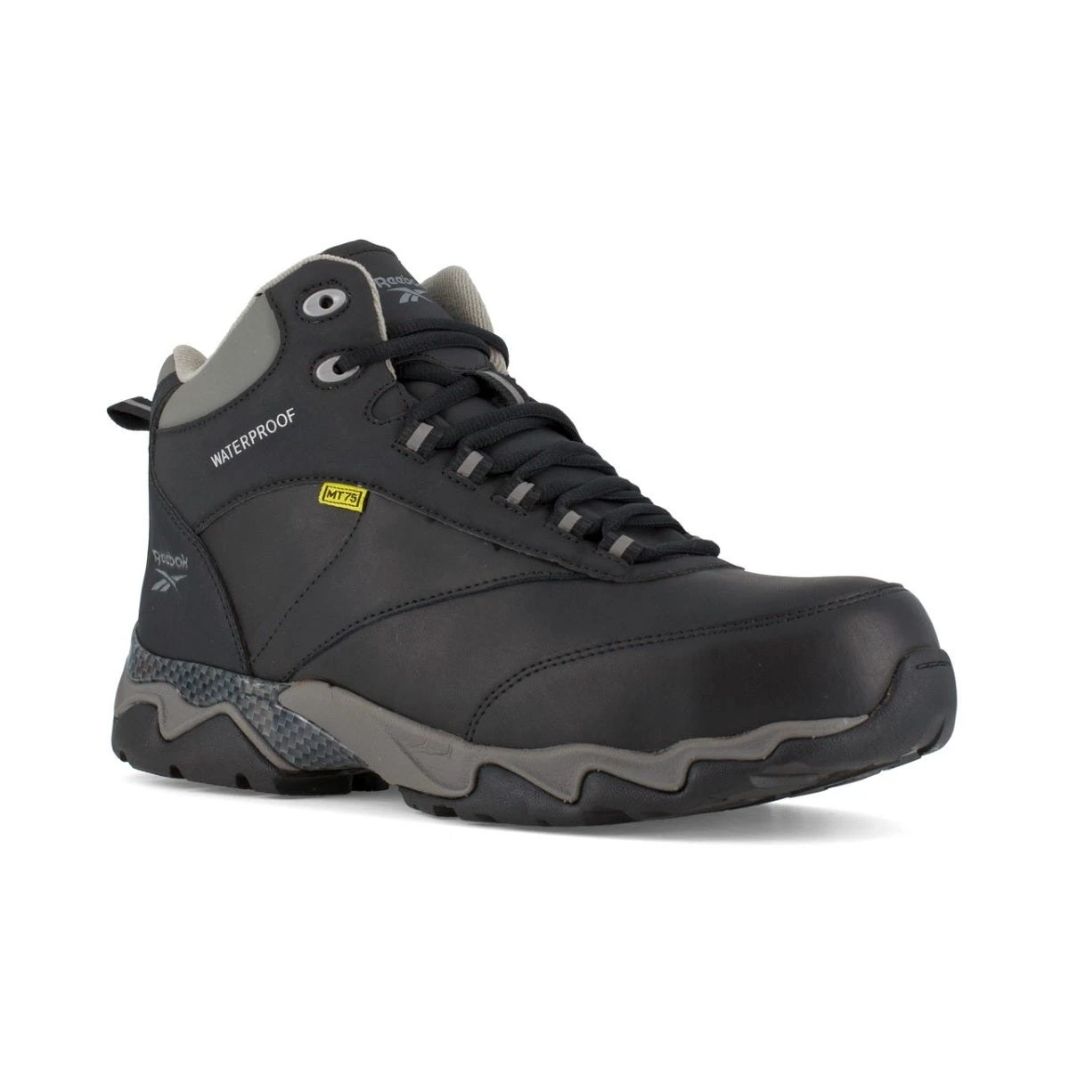 Reebok Boots: Women's RB167 Black Met Guard Waterproof Composite Toe Boots 3 Reebok Boots: Women's RB167 Black Met Guard Waterproof Composite Toe Boots