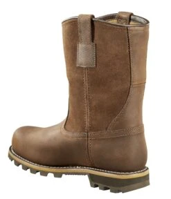 Carhartt Boots: Men's CMP1053 Brown Waterproof Slip Resistant Wellington Work Boot -Work Shoe Store ysvzi6mg