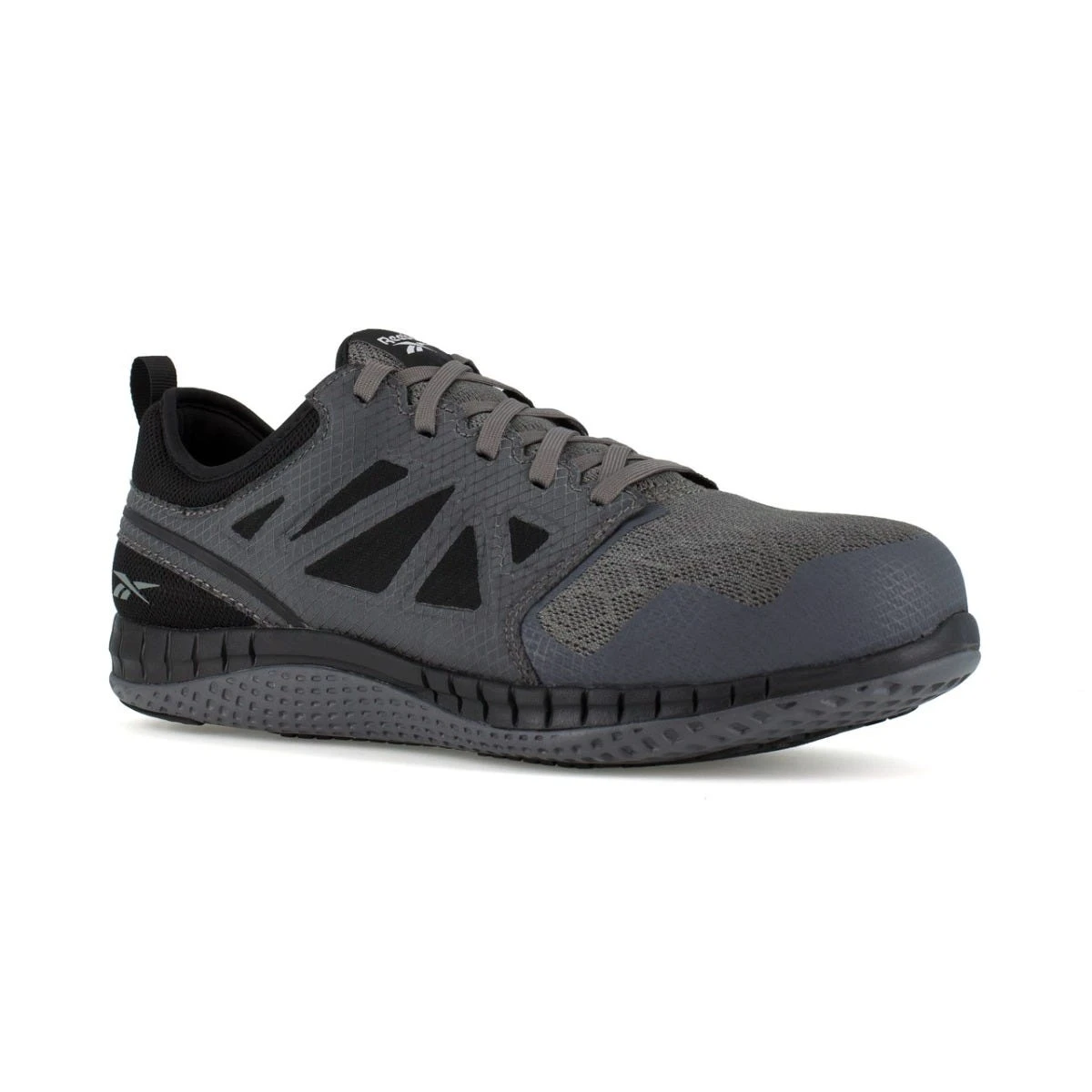 Reebok Shoes: Men's RB4252 Grey ZPRINT Work EH Steel Toe Athletic Oxfords 3 Reebok Shoes: Men's RB4252 Grey ZPRINT Work EH Steel Toe Athletic Oxfords